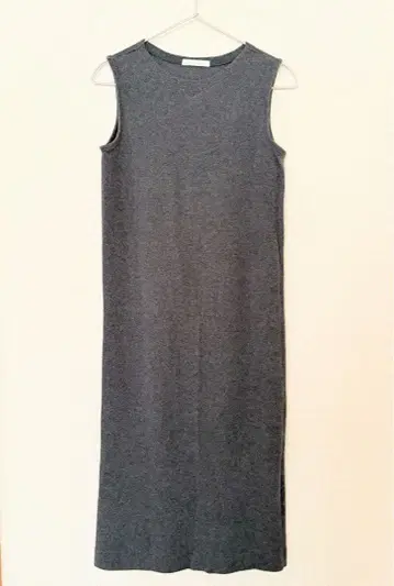 GALERIE VIE 그레이 리브 원피스 36