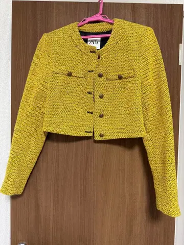 zara 노카라 자켓 M