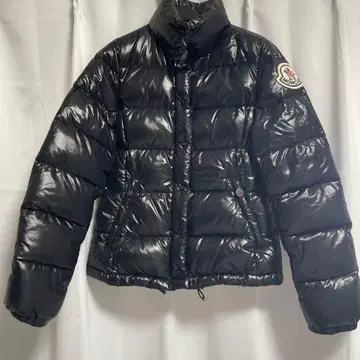 귀한 빈티지 MONCLER 블랙 숏 기장 다운 자켓