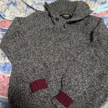 랄프 로렌 RUGBY 그레이 니트 스웨터