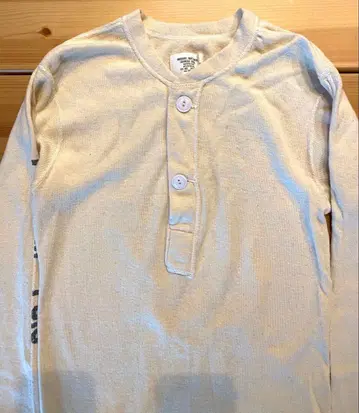 레어 빈티지 LALLY MFG.CORP 헨리넥 긴팔 셔츠