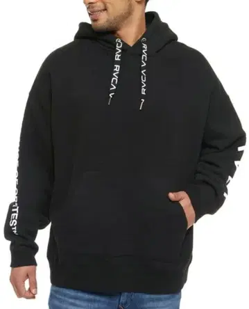 RVCA 남성용 FAT LACE RVCA HD 후드티