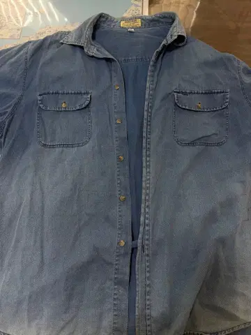 GUESS JEANS 데님 셔츠 XL