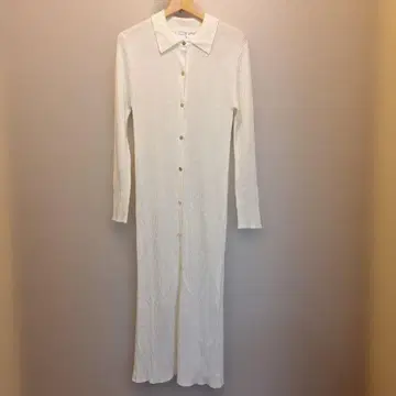 *미사용 새상품* Apart by 아이보리 리브 롱 가디건