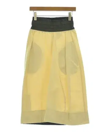 PLAN C 롱 맥시 길이 스커트 여성용