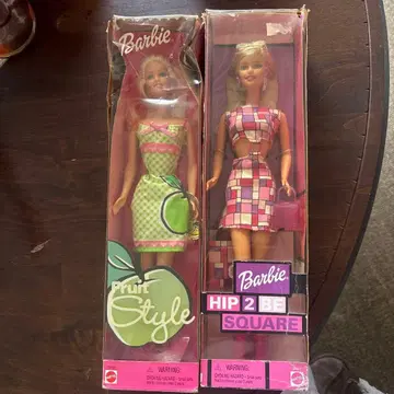 바비 인형 세트 Fruit Style & HIP 2 BE SQUARE