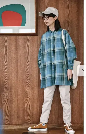 [ 새상품 ] 써니클라우드 Shuttle Notes 보이시 셔츠 LT