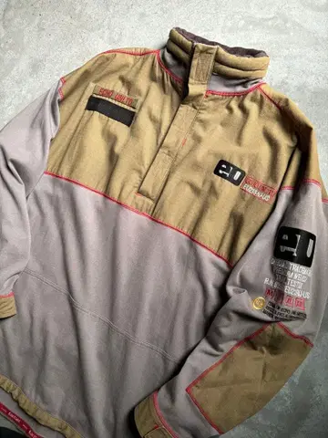 90s 초레어! EckoUnltd 에코 리미티드 하프 지퍼 맨투맨