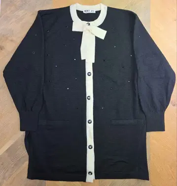 BIKI BIS 리본 포함 가디건 44 새상품급 피코네 y44