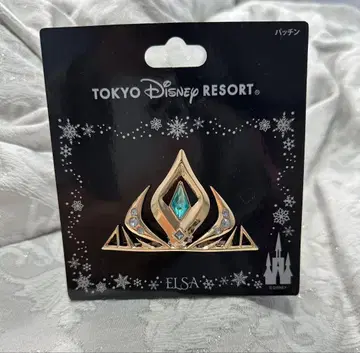 겨울왕국 엘사 티아라 패치 핀