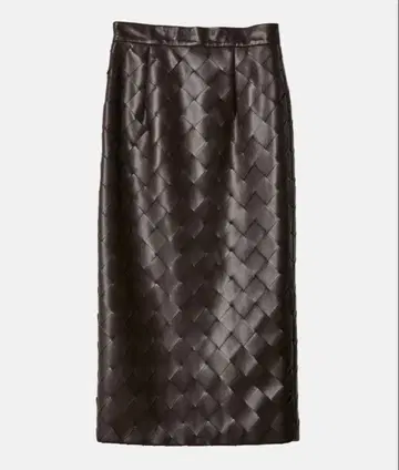 르쉘 가죽 버킷 스커트 / Leather Bucket Skirt