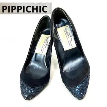 Pippichic 피피칙 블루 그레이 스웨이드 펌프스 22.5cm