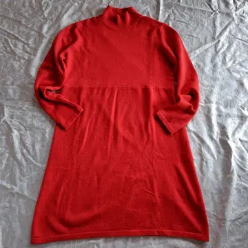 스코트네스 캐시미어 100% 긴팔 원피스 F 사이즈