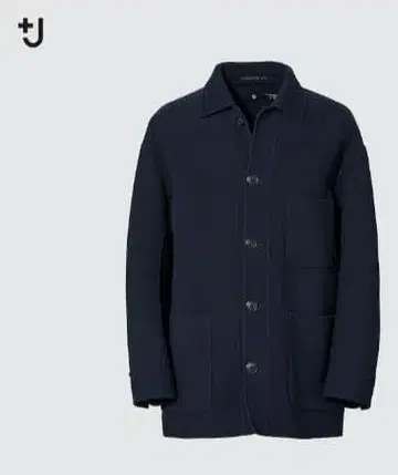 UNIQLO +J 울 블렌드 오버 사이즈 셔츠 자켓 L