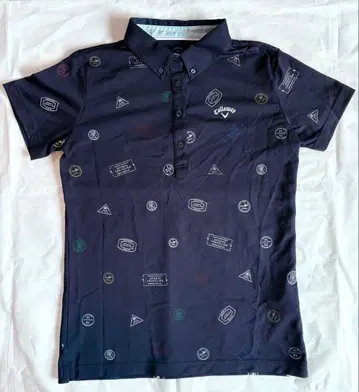 [새상품급] Callaway 여성용 피케 셔츠 L 네이비