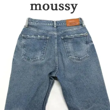 MY1686 moussy HW DAMAGE STRAIGHT 데님 26