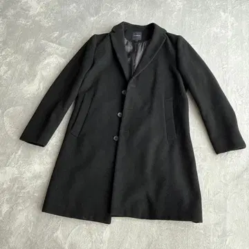 RAGEBLUE 블랙 체스터 코트