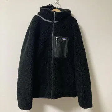 파타고니아 리버서블 자켓 레이디 프레디 후디 블랙 키즈 XXL