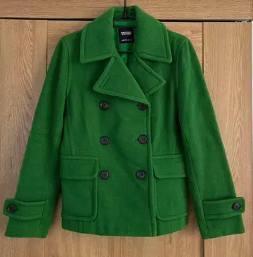 ANOTHER EDITION P코트 울코트 그린 S