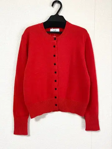 SLOBE IENA*echecs 크루넥 가디건