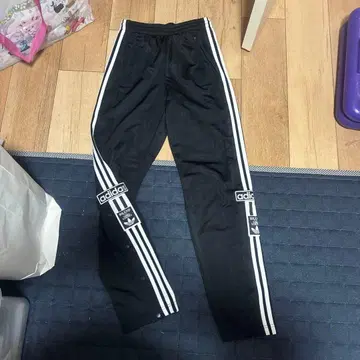 adidas originals 저지 블랙 팬츠 S