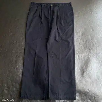 US 구제 의류 haggar 와이드 워크 팬츠 블랙 투 턱