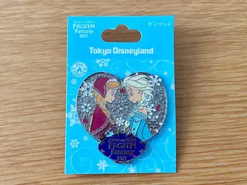 [ 미사용 새상품 ] 안나 FROZEN Fantasy 2017 핀 배지