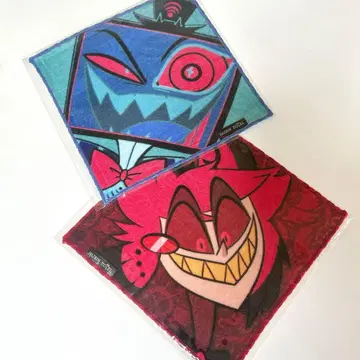 해즈빈 호텔 퍼니 페이스 핸드 타월 알래스터 & 복스