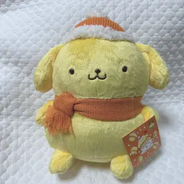 산리오 초레어 폼폼푸딩 20th 봉제 인형 따뜻한 시리즈