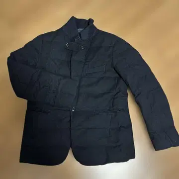 +J 블랙 버튼 자켓 L