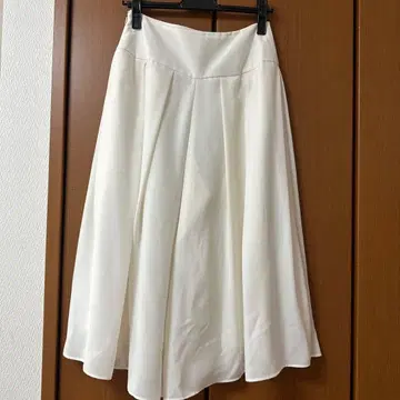 아나이 스커트 팬츠 화이트