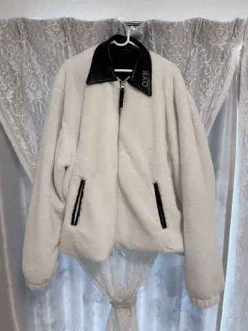 OY 보아 자켓 화이트