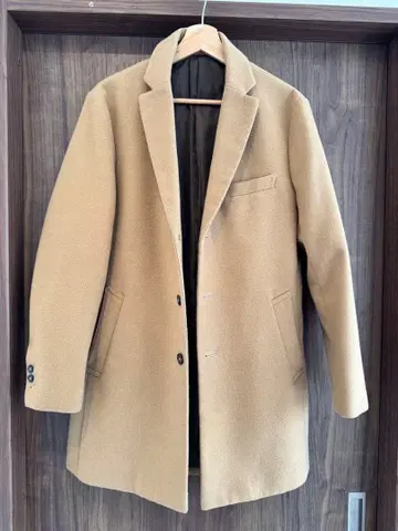 INHERIT 베이지 체스터 코트 M