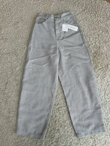 코듀로이 에그 팬츠 아이보리