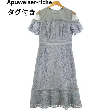 [ 택 포함 ] Apuweiser-riche 레이스 원피스 파티