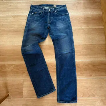 새상품급 야누크 미셸 스트레이트 데님 팬츠 블루