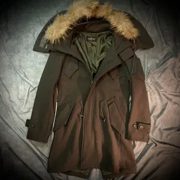 TORNADO MART 퍼 아우터 Y2K 시크 스타일 V