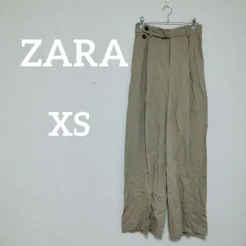 ZARA 베이지 와이드 팬츠 [ XS ] 봄/여름