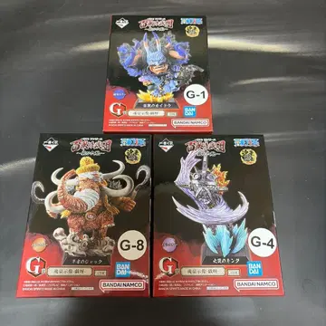 제일복권 원피스 백수 해적단 토비롯포 G상 3세트