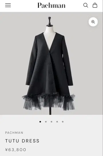 Pachman Tutu Dress 파하만 원피스 드레스