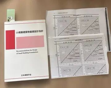 소규모 건축물 기초 설계 지침 도표 포함 일본 건축학회