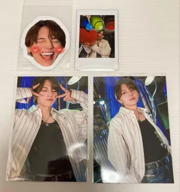 카메다 유신 RESISTANCE 스티커 폴라로이드 브로마이드 세트