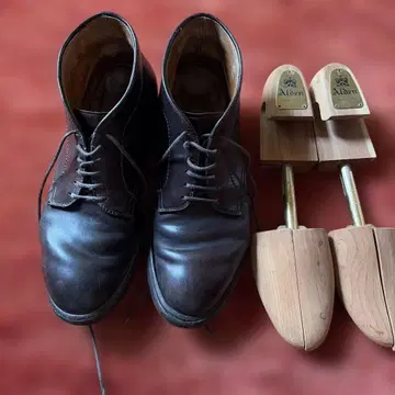 Alden 가죽 신발 사용감 있음