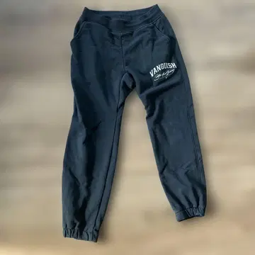 VANQUISH 블랙 조거 팬츠 S 사이즈