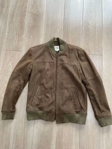 SAN FRANCISCO 스웨이드 블루종 할리우드 런치 가죽