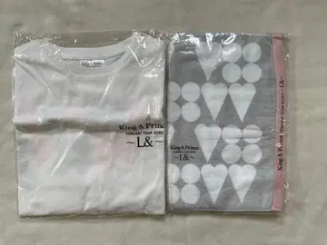 King & Prince 콘서트 T셔츠 & 타월 세트