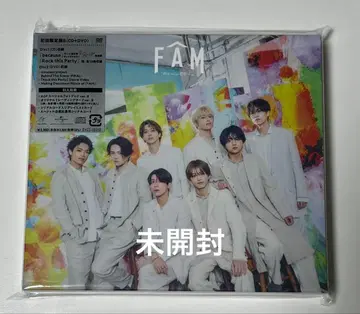 timelesz FAM 초회 한정판 B [ CD+DVD ]