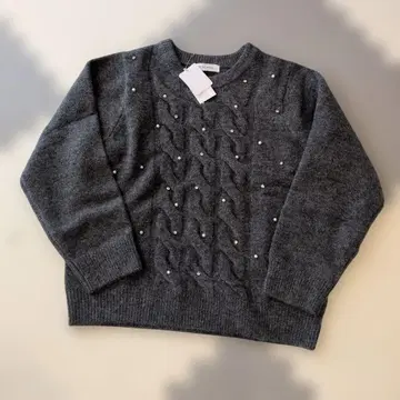 프로즈 베일 펄 비쥬 니트 새상품