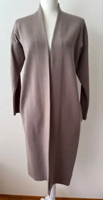 새상품급 UNIQLO 롱 코트 오픈 프론트 S