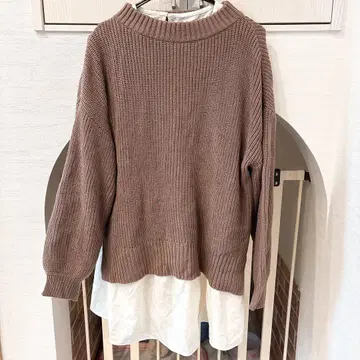 INGNI [택 포함 미사용 새상품] 니트 블라우스 2세트 상품! 리본